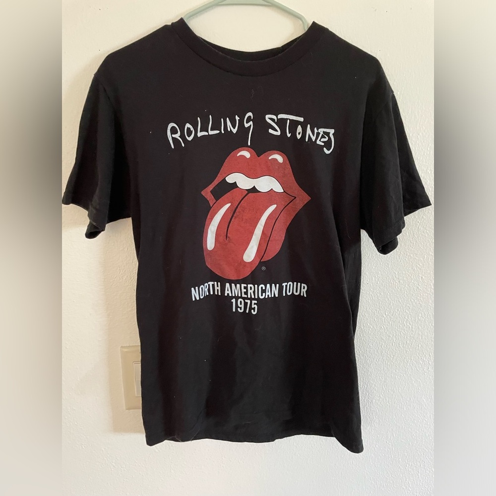 Rolling Stones black t-shirt